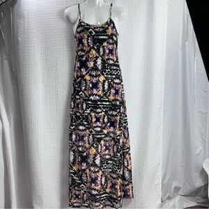 Fire Los Angeles ladies  Geometric Maxi Dress size small
